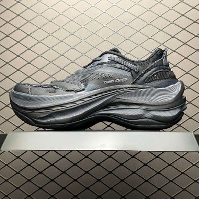 Balenciaga Jet Retro Dad Shoes Black Upper Sports Men Shoes